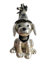 Raising Cane  s Dog Puppy 2025 Plush Stuffed Golden 28th Birthday Cane Gold