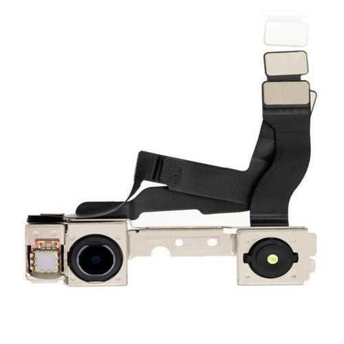 Black OEM Front Facing Camera Module Flex Replacement For iPhone 12 ...