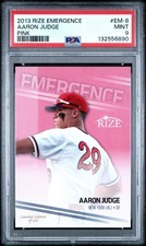 Aaron Judge RC 2013 Rize Draft Pink Emergence ROOKIE#/200 PSA9!NY Yankees OF RC