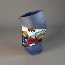 A.Fleming Mid Century Modern Ceramic Abstract...
