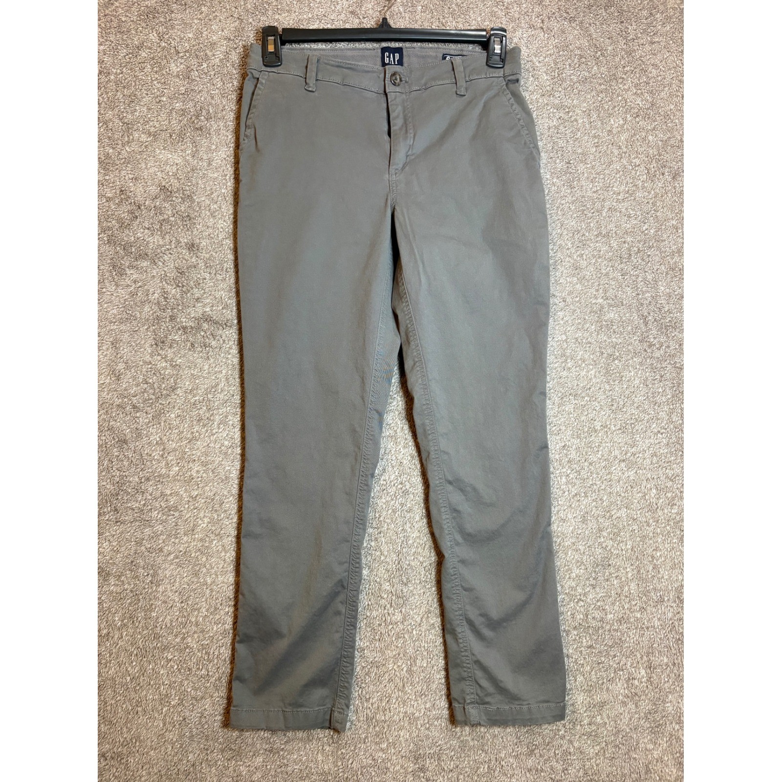 Gap Relaxed Girlfriend Gray Casual Pants Women Size 6