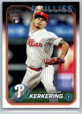 Orion Kerkering 2024 Topps Series 2 RC Rookie #520 Philadelphia Phillies