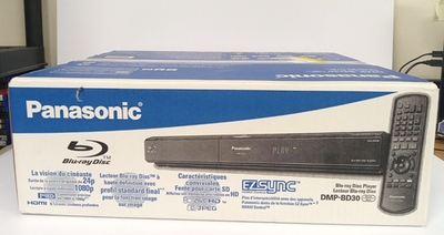 Panasonic DMP-BD30 Blu-ray/DVD Disc Player AVCHD HDMI - NEW