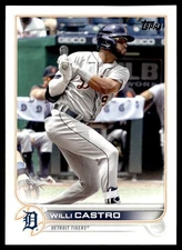 2022 Topps Willi Castro Detroit Tigers #191