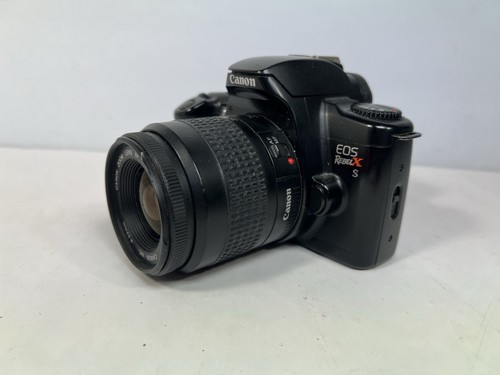 Canon EOS Rebel XS analoge Kleinbildkamera mit Canon 35-80 mm Zoomobjektiv - Bild 2 von 8