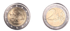 e4309) 2 Euro Monaco 2013 - 20 Jahre UNO