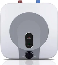 Calentador de agua eléctrico compacto 2,5 galones para fregadero, RV y cocina