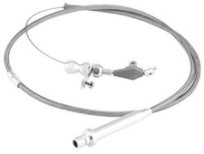 TH350 Kickdown Cable, Stainless Braided Kickdown Cable Detent Line Wire, Shift