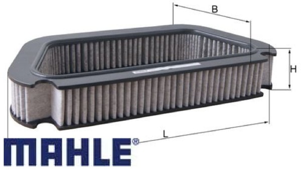 Mahle LAK176 Filter FüR Innenraumluft Innenraumfilter Filter Innenraum-image