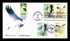 US COVER CRANES FIRST DAY ISSUE CHINA JOINT ISSUE COMBO DUAL CANCEL GG CACHET