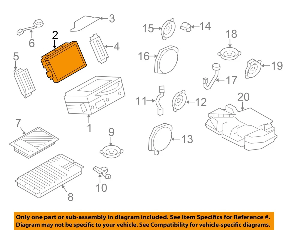 Pantalla de infoentretenimiento central delantera usada se adapta a: Land Rover Range Rover Sport D 2014 Foto 3 de 4