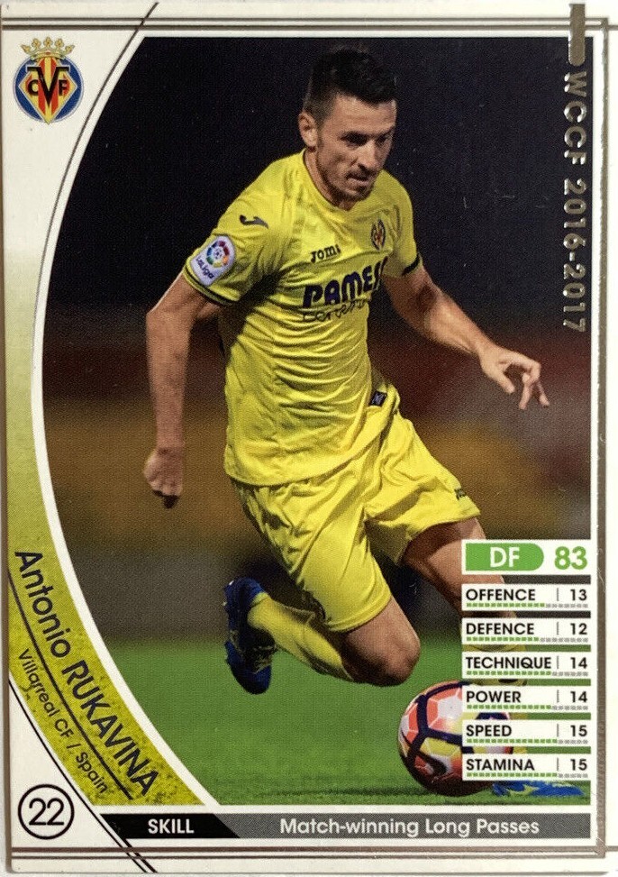 wccf ロケテ⭐︎P92 ルカヴィナ Antonio Rukavina WCCF PANINI