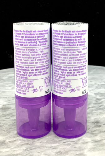 Clinique Fresh Pressed Overnight Booster With Pure Vitamin A (LOT OF 2) ~ 0.20oz - Picture 3 of 4