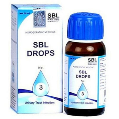 SBL Drops No 3 Urinary Track Infection (30ml)   - Picture 1 of 1