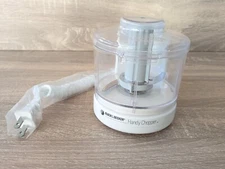 Black & Decker Handy Chopper Mincer HC2000 Mini Food Processor Barely Used White