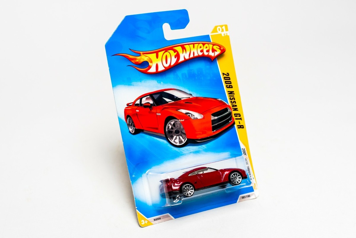 ホットウィール　2009 NISSAN GT-R RARE Hot Wheels 2009 Nissan GT-R 1:64 Red Chrome NEW IN BOX | eBay