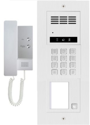 Audio Türsprechanlage 1-16 Familienhaus 2-Draht Bus Gegensprechanlage Keypad