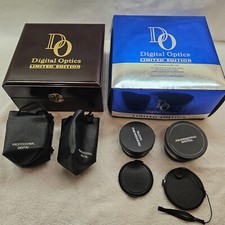 Digital Optics-High Definition Lenses-Ltd Ed.-2X Telephoto/.45X Wideangle-EXC