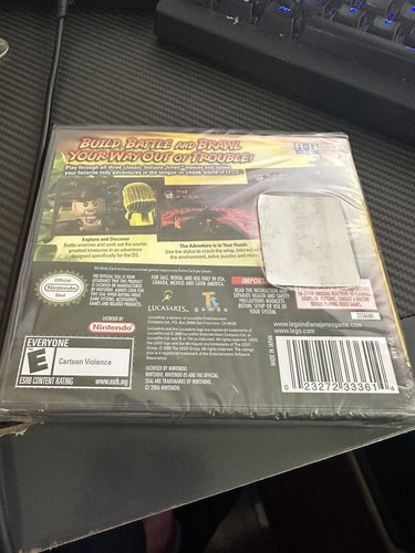 New Sealed Lego Indiana Jones The Original Adventures - Nintendo DS 2008 - Picture 2 of 2