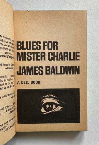 JAMES BALDWIN Blues for Mister Charlie | 1964 First Dell Paperback - Picture 7 of 8