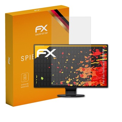 atFoliX Displayfolie für Eizo FlexScan EV2785-BK Schutzfolie matt&stoßfest Folie