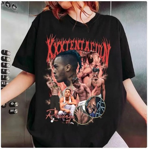 XXXTentacion Shirt, Hip-Hop Rap Graphic Tee, new shirt - Picture 1 of 3