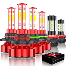 For Pontiac Grand Prix 2004-05 07-08 Combo 6000k Led Headlights Fog Lights Bulbs For Pontiac Grand Prix 2004-05 07-08 Combo 6000k Led Headlights Fog Lights Bulbs