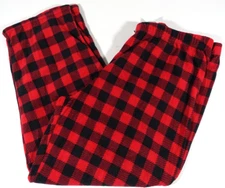 Jammies for Families Fleece Pajama Pants Women Size XXL Buffalo Plaid Red