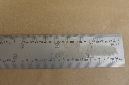 (6 )Assortment of Steel Rulers..PEC...Brown & Sharpe ...Mitutoyo 12" (5-A) - Picture 16 of 19