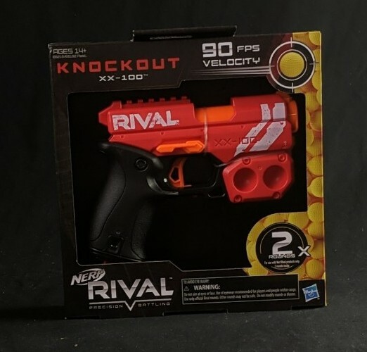 NERF Rival Knockout Xx-100 Blaster Round Storage 85 FPS Velocity