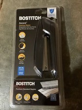  NEW  Bostitch Ascend Desktop Stapler, Antimicrobial, 20 Sheets, 5000 Staples