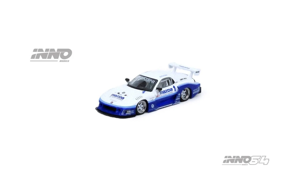 INNO64 1:64 MAZDA RX7 (FD3S) LB-SUPER SILHOUETTE Hong Kong Toy Car Salon 2024
