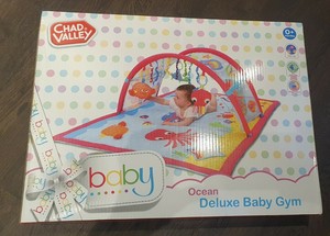 chad valley ocean deluxe baby gym