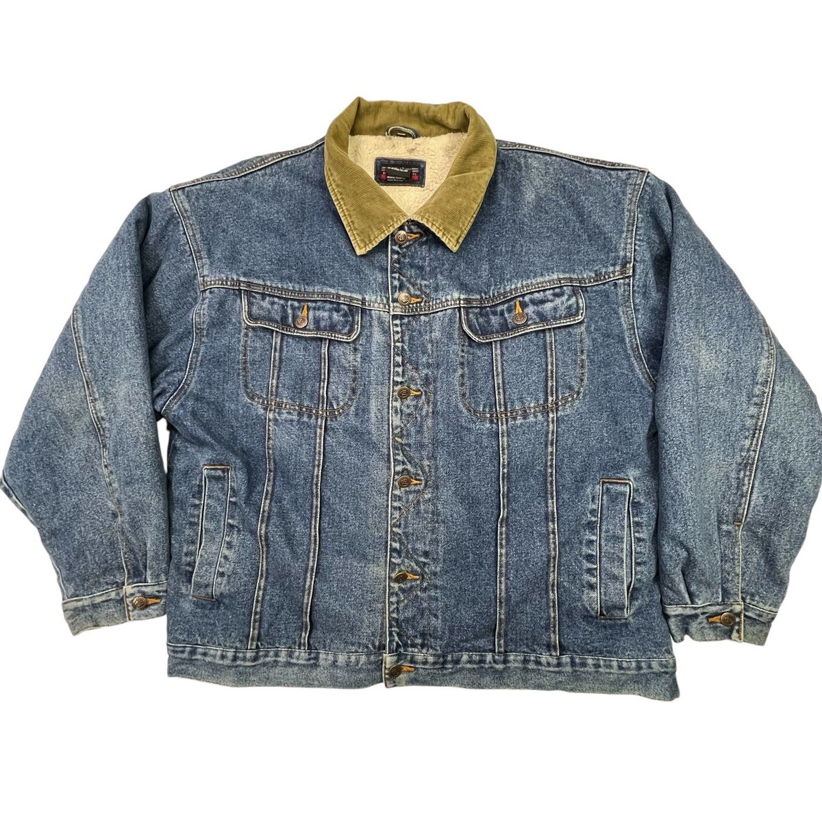 Denim Jacket Cord Fleece Lined Jacket Fleece Lined Cord Jacket Chums