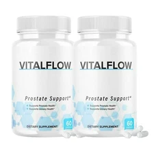 2-Pack VitalFlow All Natural Prostate Support Vital Flow - 120 Capsules