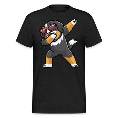 Berner Sennenhund T-Shirt Hund Tanzen Bouvier Bernois Geschenk