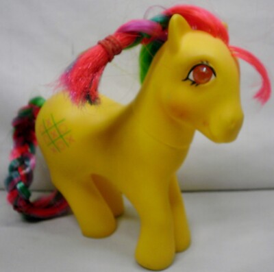 Vintage Hasbro My Little Pony G1 Twinkle Eyed Pony Tic Tac Toe 1987