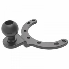 RAM-B-411U RAM Large Gas Tank Base with 1" Ball for Bikes Motorcycles