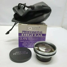 Bower - 37mm T-Mount 2.5X Telephoto Conversion Lens