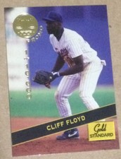 1994 Signature Rookies Gold Standard Promos #P5 Cliff Floyd/10000 Baseball Card