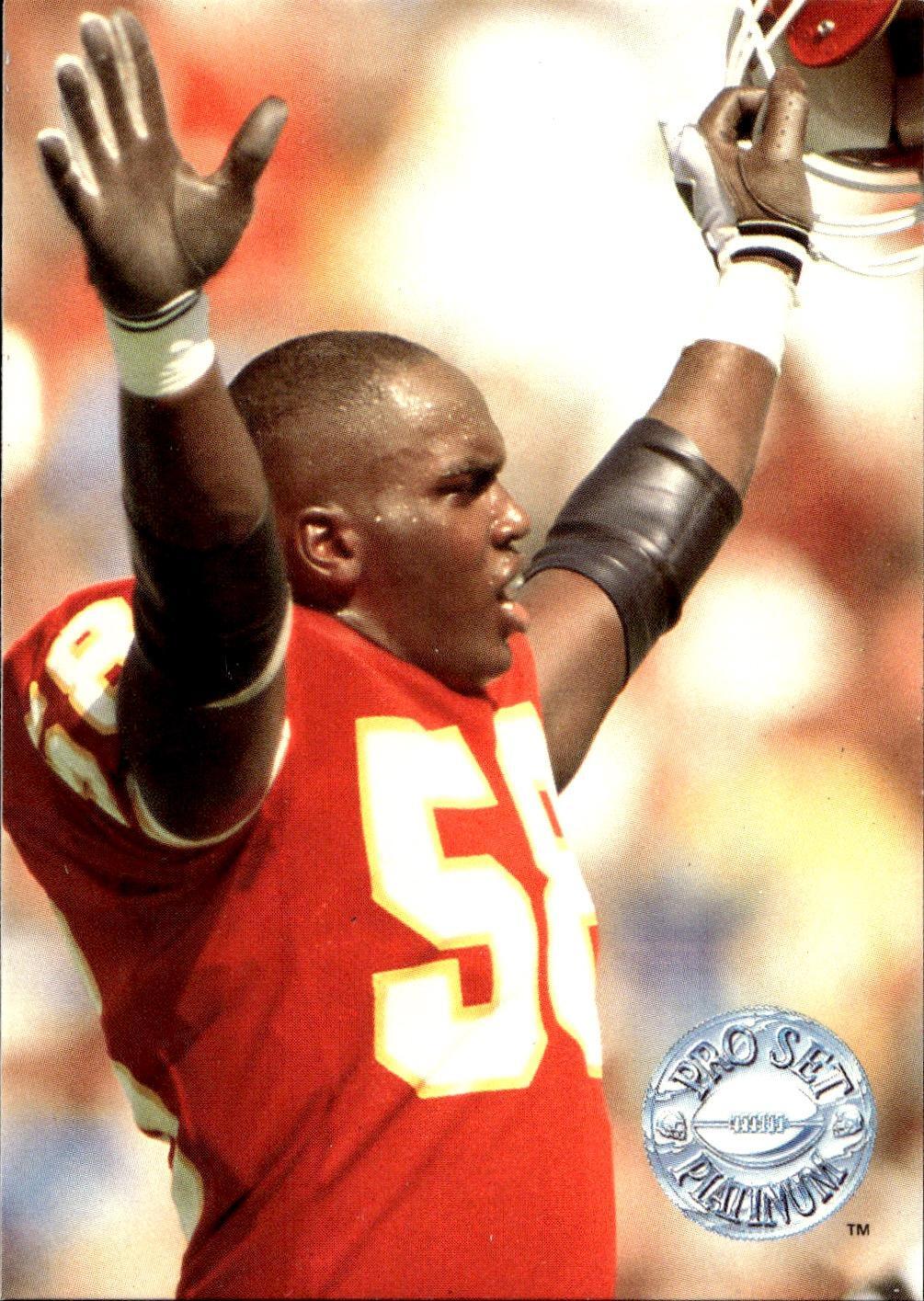 1991 Pro Set Platinum #147 Derrick Thomas