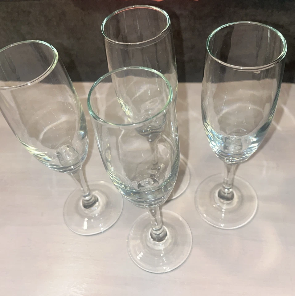 The Cellar Basics 12 copas de vino flauta champán tostadas 6 OZ Foto 3 de 4