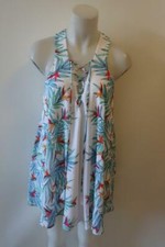 NWT WOMENS SHOW ME YOUR MUMU WHT/GREEN/RED FLORAL DRESS SZ XS*
