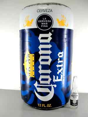 CORONA EXTRA BEER CAN HANGING BLOW UP INFLATABLE ADVERTISING MANCAVE DECOR NEW
