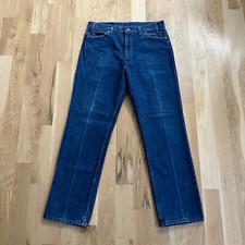 Levi  s Jeans Men  s Size 35X32 Blue Denim Vintage USA Orange Tab 40509 0215