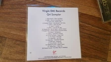 Virgin Q4 Cd sampler virgin records