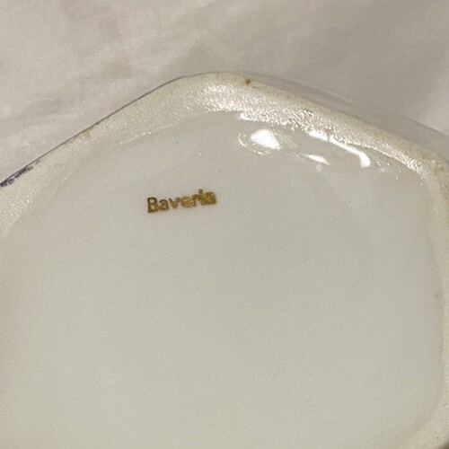 Bavarian Sugar Dish Floral Design 6 x 5" - Picture 8 of 8