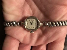  Vintage Bulova Diamond 1969 10k Gf  Women's Hand-Wind Wristwatch 