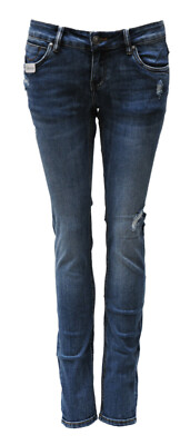 Blue Monkey Jeans, Tara, Skinny Form, Destroyed, BM-30268