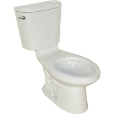 Seasons Keating 1.0 GPF Toilet Tank 12" Rough-In Round Front White